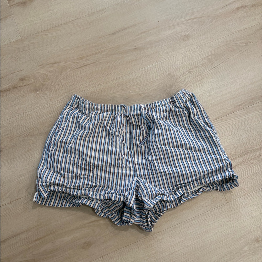 Old navy Striped Blue and White Women’s Lounge Shorts